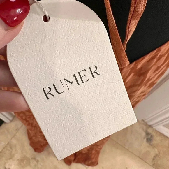 RUMER Kenya ring maxi dress NWT - Picture 7 of 8